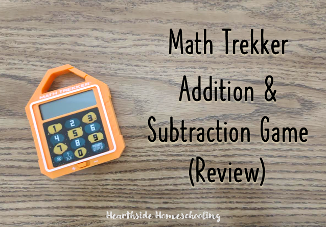 Math Trekker Addition and Subtraction is a handheld game that provides the same benefits as flash cards but is much more engaging!